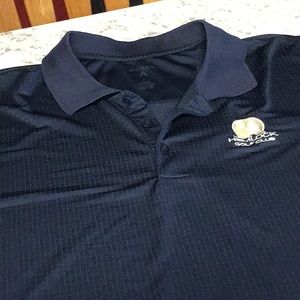 3XL Antigua navy short sleeve golf shirt